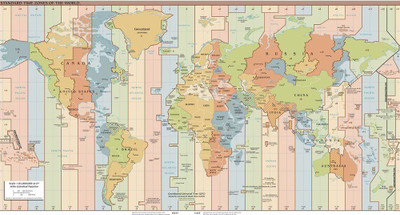 

World Map Wall Posters Paper Print(28 inch X 41 inch, Rolled)