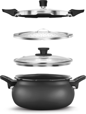 13% OFF on Pigeon All In One Super Cooker 5 L Pressure Cooker with Induction Bottom(Aluminium) 13% OFF on Pigeon All In One Super Cooker 5 L Pressure Cooker with Induction Bottom(Aluminium)