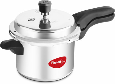 Prestige Deluxe Stainless Steel Mini Handi Pressure Cooker, 3.3-Liter