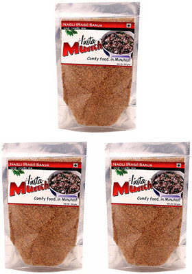 

Instamunch Instant Mix - Nagli (Ragi) Spicy Sheera- Pack of3 100 g(Pack of 3)