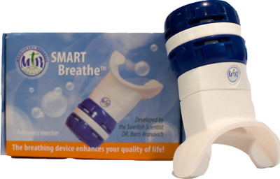 

Smart Breathe Blue The Effective Breathing Device Handheld Respiratory Exerciser(Pack of 1)