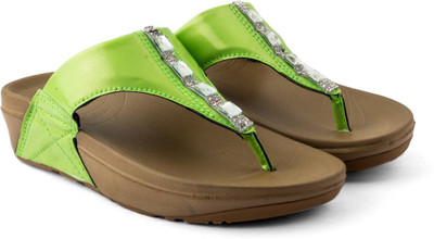 

ADDA Women Green Wedges