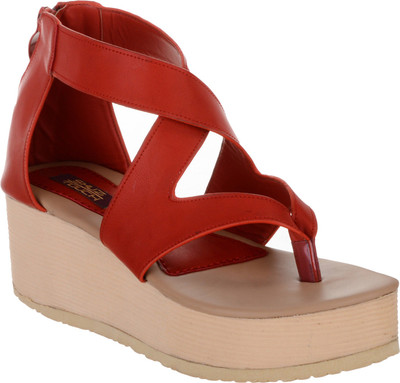 

Shuz Touch Women RED Wedges