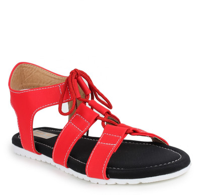 

Dicy Women Red Flats