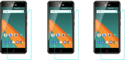 ACM Tempered Glass Guard for Panasonic P9(Pack of 3)