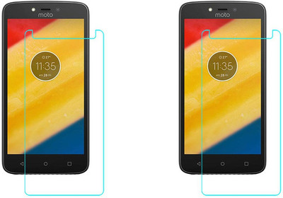 ACM Tempered Glass Guard for Motorola Moto C Plus(Pack of 2)