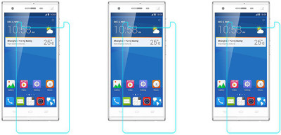 ACM Tempered Glass Guard for Zte Star 2(Pack of 3)