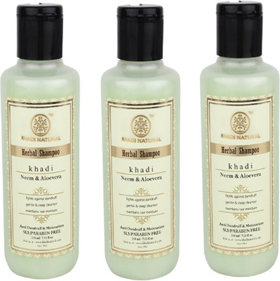 

Khadi Natural Organic Neem & Aloevera Shampoo SLS & Paraben Free(630)