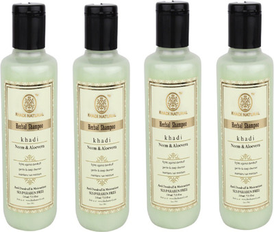 

Khadi Natural Organic Neem & Aloevera Shampoo SLS & Paraben Free(840)
