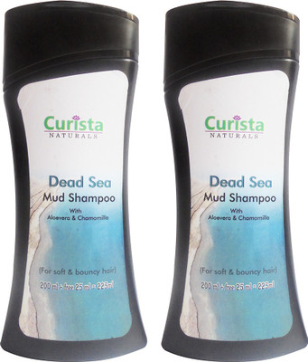 

curista naturals Dead Sea Mud Shampoo Combo(450 ml)