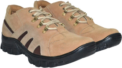 

Tumbler Suede Leather Big Size Outdoors For Men(Beige, Chiku