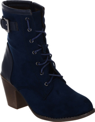 

Shuz Touch Boots For Women(Blue