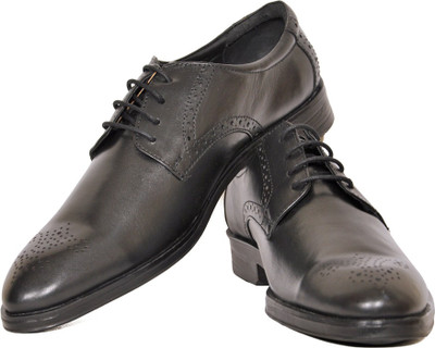 FOGHORN#89 BROGUE Lace Up For Men(Black