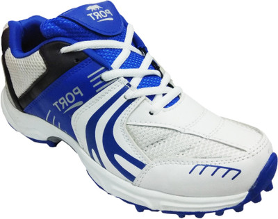 

Parbat PORT REZZER WHITE Cricket Shoes For Men(White, Black
