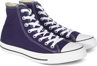 

Converse High Ankle Sneakers For Men(White, Purple, Indigo