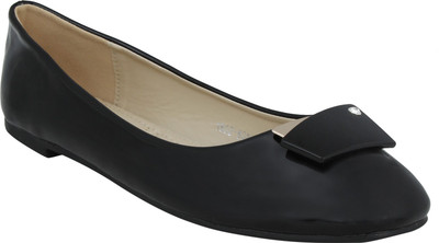 

KEG Women's Lifestyle Black Casual Shoes Bellies For Women(Black