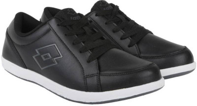 

Lotto LOGO PLUS Casuals For Men(Black, Black/d.grey