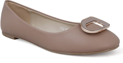 

KEG Women's Lifestyle Pink Casual Shoes Bellies For Women(Pink