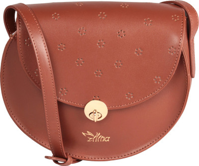

Ilina Women Evening/Party Tan PU Sling Bag