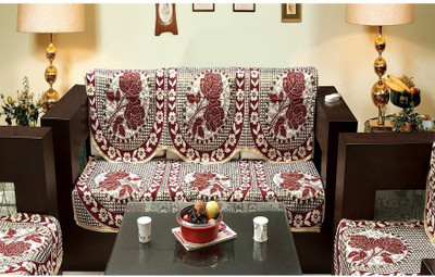 

Shifu Jacquard Sofa Cover(MULTICOLOUR Pack of 6), Multicolor