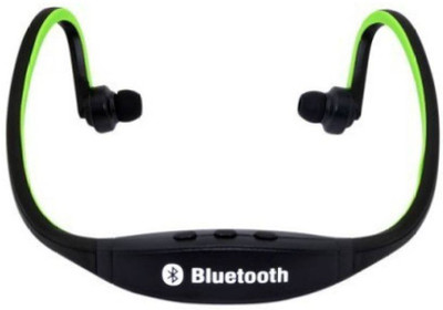 

BJA StylishBs19cHdphone041 Smart Headphones(Wireless), Green