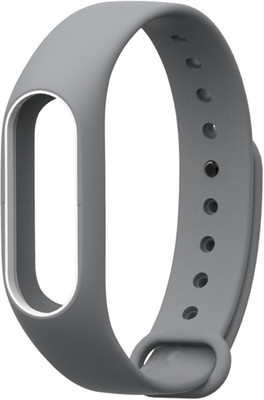 

Taslar Replacement TPU Band Strap for Mi Band 2 & Mi Band HRX Smart Band Strap(Grey, White)