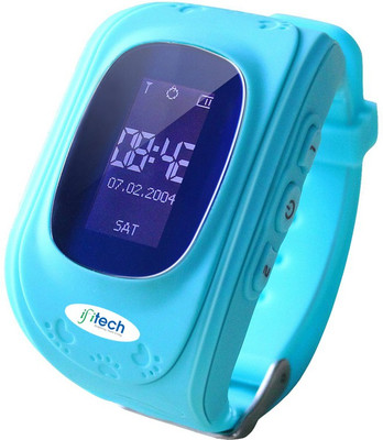 

ifitech SMART TRACKER WATCH FOR KIDS (Blue)- Smartwatch(Blue Strap Regular)