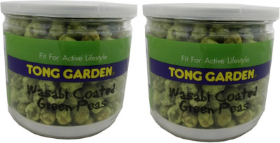 

Tong Garden Wasabi Coated Green Peas (Pack of 2)(150 g, Pack of 2)