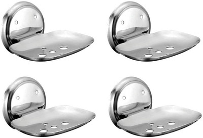 

Kamal Soap Dish Gamma (Set of 4)(Silver)