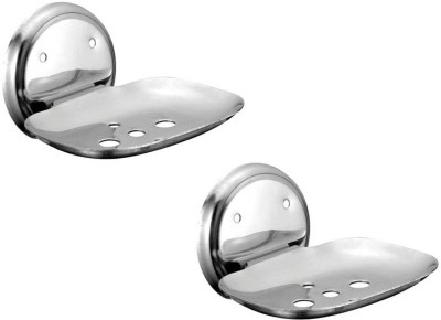 KAMAL Soap Dish Gamma (Set of 2)(Silver)