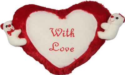

Saffronworld Heart Tedy - 30 cm(Multicolor)