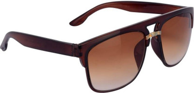 

Fashionplaza Wayfarer, Rectangular Sunglasses(Brown