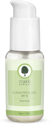 

Organic Harvest Sunscreen Gel - SPF 15 - SPF SPF 15 PA+(10 g)