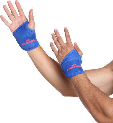 

SportSoul Pack of 2 Thumb Wrap Wrist Support(Blue