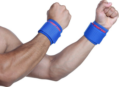 

SportSoul Pack of 2 Wrist Support(Blue