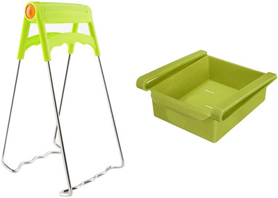 

Evana SD61Plate Bowl Dish Pot Holder With Fridge Rack Pro 18 cm Utility Tongs(Pack of 2)