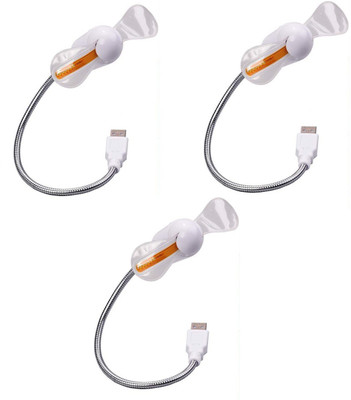 

Oxza Set of 3 USB Message Fan Premium Quality Led Light(White)