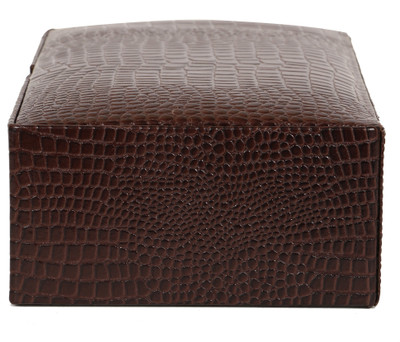 

C Comfort Genuine Leather Bangles Box Jewellery Box Vanity Box(Brown)
