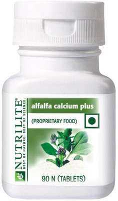 

Amway Nutrilite Alfalfa Calcium Plus, 90 tablets(90 No)