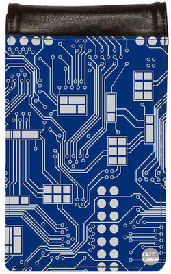 

Nutcase Circuit Board Blue Waist Bag(Multicolor)