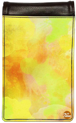 

Nutcase Yellow WaterColor Waist Bag(Multicolor)