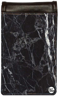 

Nutcase Marble Black Waist Bag(Multicolor)