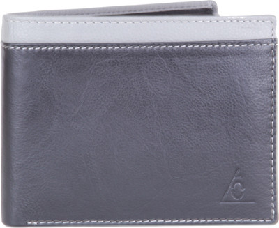

La Cuero Men Black Genuine Leather Wallet(8 Card Slots)