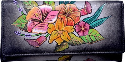 

Niyaro Women Multicolor Genuine Leather Wallet(10 Card Slots), Multi