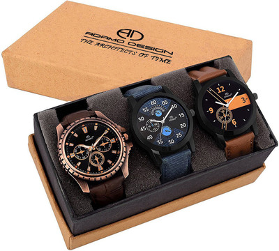

ADAMO 807-8BR-809SB02 Designer Watch - For Men