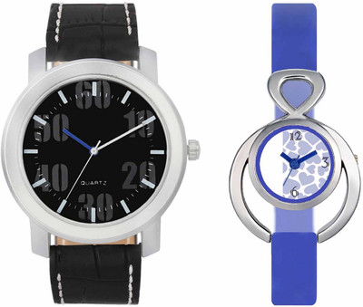 

Volga VL39VT12 Exclusive Leather & Plastic Boys & Girls Combo Watch - For Men & Women