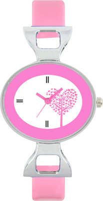 View Shivam Retail SR-VT-30 Stylished Looked Printed Dial Heavy Rubber Pink Strap Diwali Dhamaka Best Deal Of Watch  - For Girls Wrist Watches Price Online(Shivam Retail)