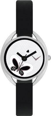 View Shivam Retail SR-VT-01 Stylished Looked Printed Dial Heavy Rubber Black Strap Diwali Dhamaka Best Deal Of Watch  - For Girls Wrist Watches Price Online(Shivam Retail)