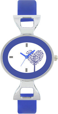 View Shivam Retail SR-VT-29 Stylished Looked Printed Dial Heavy Rubber Blue Strap Diwali Dhamaka Best Deal Of Watch  - For Girls Wrist Watches Price Online(Shivam Retail)