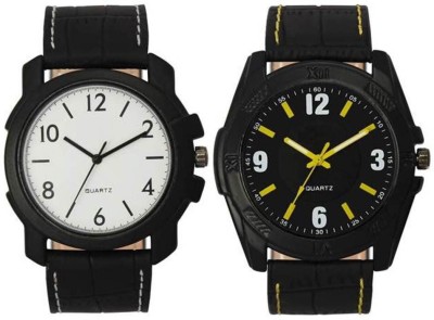 FASHION POOL VOLGA MEN'S WATERPROOF WATCHES WITH MOST UNIQUE COMBINATION FOR YOUNG GENERATION ULTIMATE COMBINATION OF BLACK & YELLOW WATCH Watch  - For Boys   Watches  (FASHION POOL)